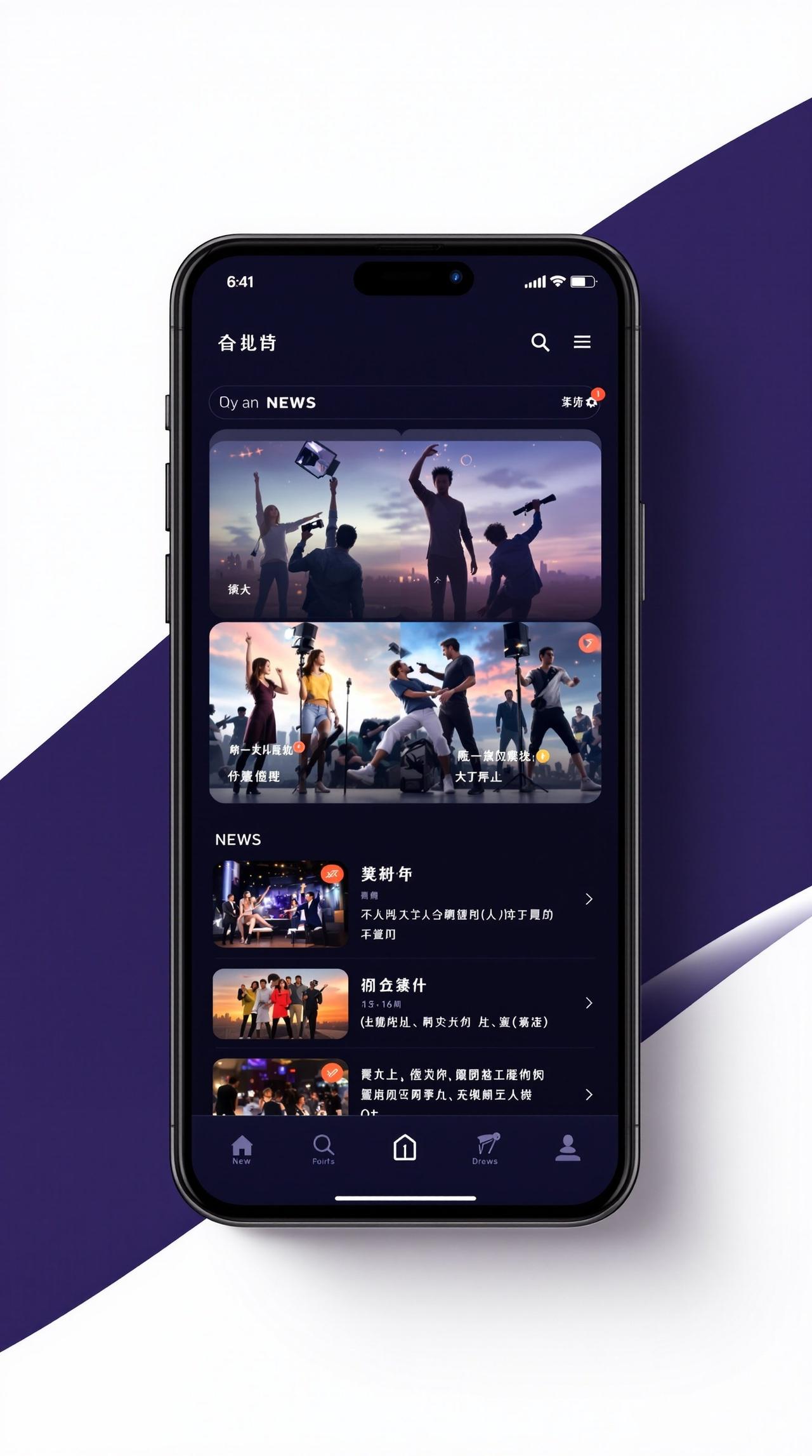 51大赛APP界面预览